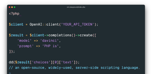 Getting Started with OpenAI PHP for Symfony